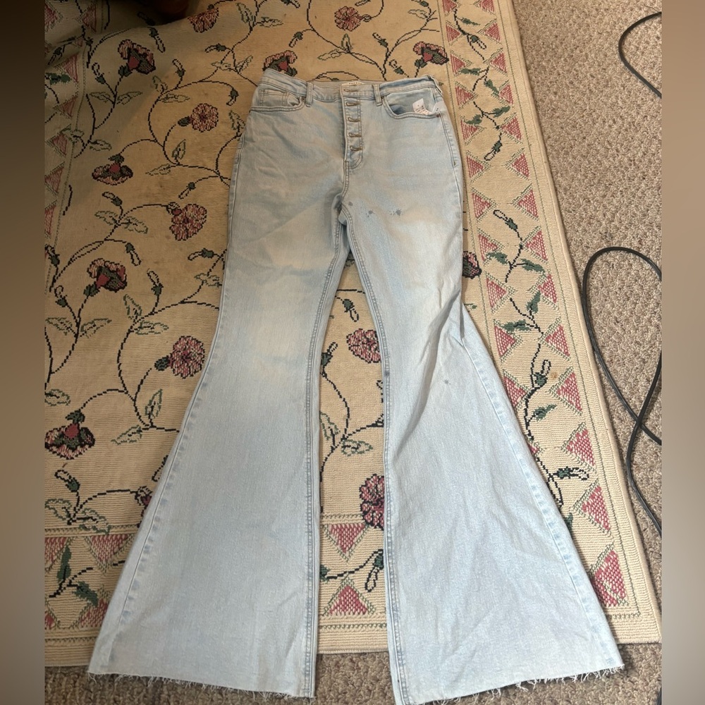PACSUN jeans stretch high rise flare. NWT